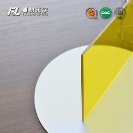 Porcellana Strato acrilico flessibile giallo di PMMA, chiaro taglio di strato del perspex di 10mm alla dimensione fornitore
